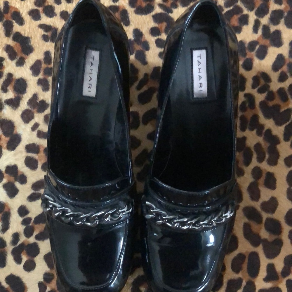 NWOT Tahari Leigh Loafer Pump Size 8 1/2 M - Picture 2 of 7